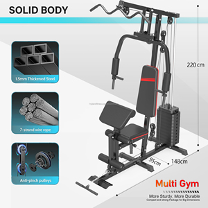 Nouvel équipement multifonctionnel <span class=keywords><strong>de</strong></span> musculation 2026 – Machine <span class=keywords><strong>de</strong></span> gym portable pour <span class=keywords><strong>la</strong></span> maison avec blocs <span class=keywords><strong>de</strong></span> poids <span class=keywords><strong>de</strong></span> 45 kg - Product Image 2