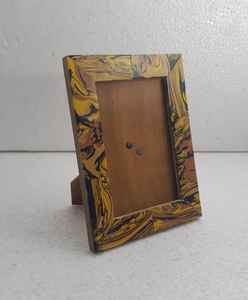 Precio al por mayor Navidad Venta caliente Marco de fotos de madera Marco de fotos de resina de madera Decoración para el hogar Mesa de dormitorio Marco de fotos - Product Image 2