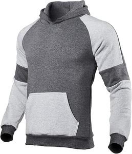 Conjunto Deportivo de Invierno Grueso y Resistente de 300-600 Gsm, Pantalones Deportivos y Sudadera con Capucha, Corte Ajustado, 100% Algodón para Hombre - Product Image 2