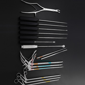 Ensemble d'instruments chirurgicaux uniques pour la colonne vertébrale antérieure, outils de discectomie manuelle pour neurochirurgiens, acier inoxydable de qualité médicale, CE - Product Image 6