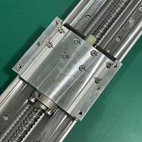 Module de mouvement linéaire en aluminium KNK avec couvercle Table coulissante linéaire Actionneur linéaire à vis à billes motorisé