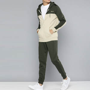 Venta caliente de moda Slim Fit hombres chándal ropa de entrenamiento cómodo cremallera hombres chándal - Product Image 4