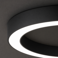 Plafonnier LED circulaire commercial 36W avec télécommande pour l'éclairage intérieur des bureaux