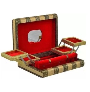 Caja de Joyería Decorativa de Diseño Japonés en Madera y Metal para Anillos, Collares y Colgantes de la Colección Quality, Gran Venta - Product Image 3