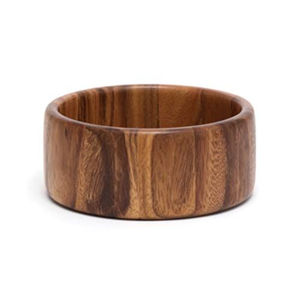 Vintage Designer Wooden Fruit Bowl Premium Quality Wood Decorative Bowl Kitchen Accent <b>Tableware</b> Snack Serving Bowl At Low Price - Product Image 2