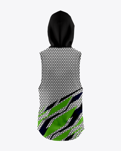 7 sur 7 uniforme meilleure conception entièrement sublimation drapeau Football uniforme séchage rapide respirant 7v7 uniforme avec capuche maillot de football - Product Image 2