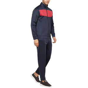 Survêtement de sport décontracté en coton léger, personnalisé, pour l'hiver, avec fermeture éclair et col montant, effet délavé à l'acide, pour la course et l'entraînement, vente en gros - Product Image 5
