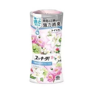 Sukki-ri! Ambientador y Desodorante para Inodoro con Delicado Aroma Floral Blanco de 400 ml, Difusor de Aroma para Baño y Oficina - Product Image 1