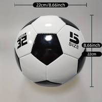 Balón de Fútbol Estilo Pakistaní para Partidos Oficiales, Tallas Juvenil y Adulto 3, 4 y 5 en 5 Colores, Cosido a Máquina, Popular para Jóvenes y Adultos