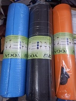 Tapis de yoga écologique avec sangle de transport en mousse EVA durable et design pliable, facile à nettoyer - 6 pieds de long pour une utilisation universelle