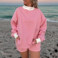 Suéter Personalizado de Cuello Alto para Mujer, Otoño/Invierno, Transpirable, Ecológico, 100% Algodón, Ligero, de Secado Rápido, con Diseño Frontal Personalizado