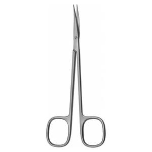 Tijeras de Disección REYNOLDS JAMESON de la Mejor Calidad, Curvas, Roma, 140 mm, 5 12 Pulgadas, Hechas de Acero Inoxidable - Product Image 1