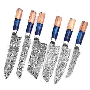 Nuevo Juego de Cuchillos de Chef de Material Sólido a Precio Económico con Mango de Madera y Grabado Personalizado en la Hoja en Venta con MOQ Bajo - Product Image 6