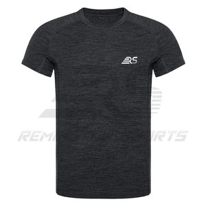 เสื้อยืดคอกลมสำหรับผู้ชายเสื้อยืดสีพื้นไซส์ใหญ่สำหรับผู้ใหญ่ - Product Image 4
