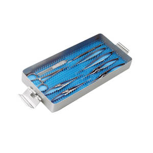 ชุดเครื่องมือผ่าตัดหัวใจและหลอดเลือดพร้อมอุปกรณ์ผ่าตัดขนาดเล็กที่ยึดเข็มขนาดเล็กวัสดุเหล็กทนทาน - Product Image 4