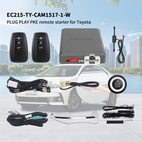 EASYGUARD EC215 CAN BUS Démarreur à distance avec accès confortable compatible avec les véhicules Toyota Highlander, Camry, Levin, Corolla, Prado à démarrage par clé