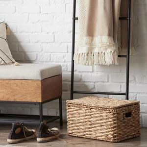 Boîte de rangement en jacinthe d'eau tressée, écologique, décoration naturelle pour la maison et la maison, vente en gros du Vietnam - Product Image 4