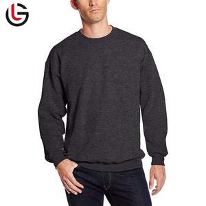 Men's High Quality Crewneck Sweatshirt with Custom Logo Embroidery <b>Thick</b> <b>Fleece</b> Hoodie for Autumn Digital Printing Method - Product Image 6