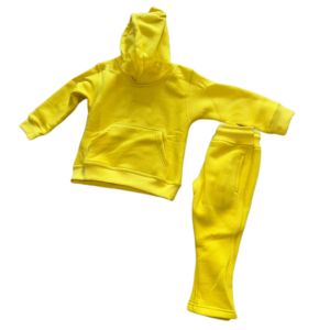 Survêtements de haute qualité en gros, personnalisés avec logo, en deux pièces, unis, pour hommes, fabriqués en usine pour l'hiver - Product Image 3