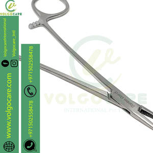 Portaagujas manual de acero inoxidable de 5 pulgadas de alta calidad, instrumentos quirúrgicos certificados CE para médicos y cirujanos - Product Image 6