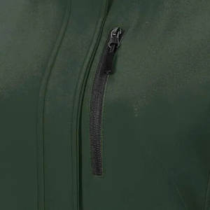 Chaqueta de concha suave a prueba de viento con aislamiento de moda engrosada con cremallera completa chaqueta de concha suave con capucha transpirable acolchado invierno - Product Image 4