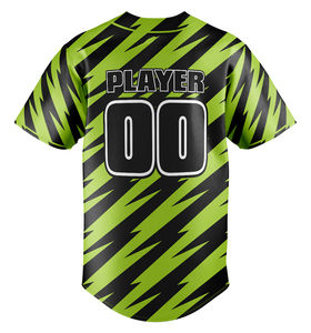 Maillot de baseball léger grande taille pour joueurs – Tissu doux et durable, personnalisable avec noms et numéros d'équipe, respirant et anti-humidité - Product Image 5