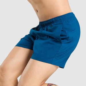 Shorts de sport pour hommes les plus vendus Logo personnalisé Coton de haute qualité Style décontracté Motif uni Respirant Anti-froissement Séchage rapide - Product Image 3