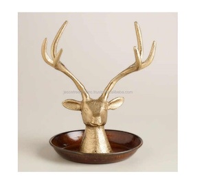 Meilleure vente Dear Head présentoir à bijoux produit en résine présentoir à bijoux pour la décoration de table et les salles d'exposition - Product Image 1