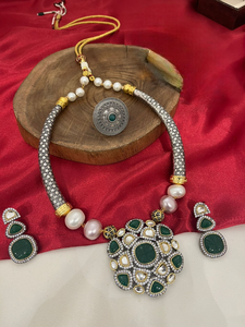 Elegantly Handcrafted Oxidised <b>Jewelry</b> <b>Sets</b> with Traditional & Contemporary Designs Oxidised Jewellery <b>For</b> <b>Women</b> Unoque Designs - Product Image 3