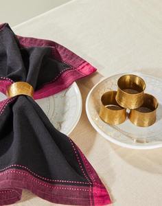 Anneau de serviette en métal couleur or, meilleure qualité, taille personnalisée, anneau de serviette en laiton massif, provenant du fabricant et du fournisseur en Inde - Product Image 5