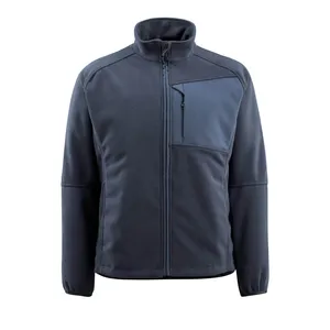 Giacca Softshell da lavoro Design personalizzato abbigliamento da lavoro invernale giacca morbida con Zip foderata in pile