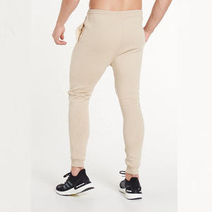 Pantalon Cargo Personnalisé pour Hommes Pantalon de Fitness de Couleur Unie avec Poches Latérales Cordon de Serrage Pantalon en Toile Décontracté Techniques Brodées - Product Image 4