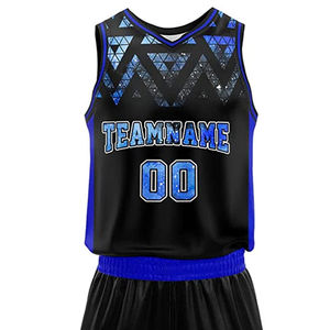 Uniforme OEM de qualité supérieure, haut de gamme, personnalisé, sublimé, basketball, qualité supérieure, taille plus, design, transfert thermique, vêtements de basketball - Product Image 4