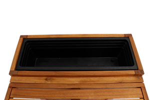 Wooden Potting <b>Table</b> Featuring Durable Construction And Functional Layout Ideal <b>For</b> <b>Planting</b> Tools Organization And Garden Use - Product Image 6