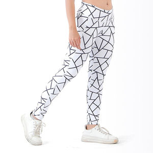 Women's High Waist Breathable Yoga <b>Leggings</b> with Pocket <b>Fashion</b> Casual Workout <b>Leggings</b> Custom Summer Style - Product Image 3
