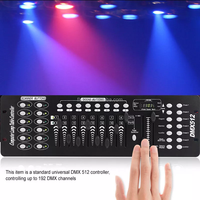 Contrôle de la lumière LED DMX 512 Contrôleur de 192 canaux Console d'opérateur de fête Contrôleur DMX pour éclairage de scène