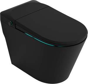 NUEVO Asiento de Inodoro Inteligente Ebony con Apertura/Cierre Manos Libres, Autolimpieza, Asiento Calefactado y Funciones Wi-Fi - Product Image 2