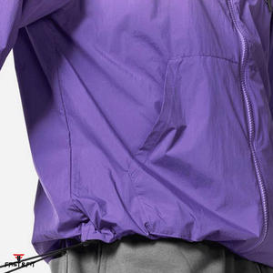 High Quality Comfortable Custom Design Stand Collar Winter Waterproof Windproof Breathable Hooded <b>Canvas</b> <b>Jacket</b> Front Logo Sale - Product Image 5