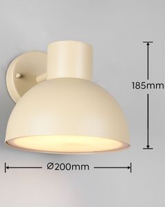 Lampada da parete per esterni 1xE27 IP44 Elbe arena (Trio 262360166) - Product Image 2