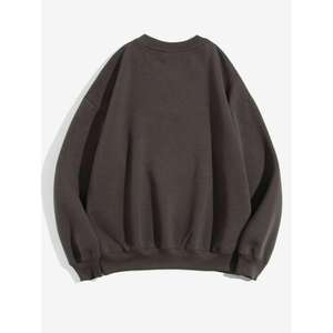 OEM Sweat-shirt de haute qualité pour hommes Streetwear Pullover Regular Fit Long Lasting Quality Plain Printed Casual Sweatshirt Hoodies - Product Image 4