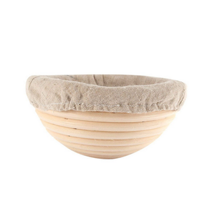 Cesta de prueba de Pan-Juego de cestas de almacenamiento de Baguette de ratán natural redondo y ovalado para hacer panadería - Product Image 4