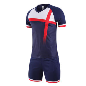 Proveedor de Uniformes de Fútbol Personalizados, Conjunto de Camiseta y Pantalones Cortos de Ajuste Deportivo, Ligero, Transpirable y de Secado Rápido para Clubes, Escuelas y Grandes Cantidades - Product Image 4