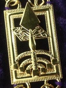 Collier pour animaux de compagnie en velours bleu avec imprimé animal, chaîne plaquée or et décoration de foulard ornée de bijoux pour chiens - Product Image 4