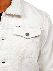 Veste pour homme, veste pour homme 2024 Usine Vente en gros Personnalisé de haute qualité Hommes Moto Denim Vestes Fabricant OEM Service - Product Image 4