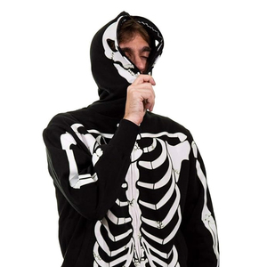 เสื้อฮู้ดมีซิปเต็มตัวสำหรับผู้ใหญ่สินค้าจากผู้ผลิตเฮฟวี่เวทมีฮู้ดซิปด้านบนดีไซน์ตามสั่ง - Product Image 5