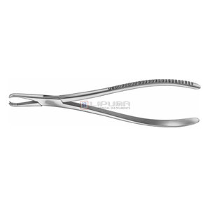 Manual 5 mm 200 mm 8 pulgadas procedimientos ortopédicos quirúrgicos fórceps de cirugía ósea durabilidad instrumentos médicos MOL estándar de seguridad - Product Image 1