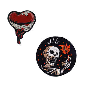 Nouvelle arrivée fer à broder au design personnalisé coloré sur patch brodé patchs en forme de dessin animé de haute qualité - Product Image 4