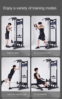 Machine à Câbles Croisés Métallique Commerciale SK Fitness - Entraîneur Multifonctionnel pour Biceps et Fessiers