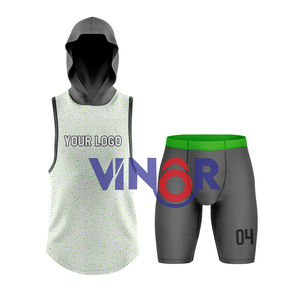 Uniformes de Fútbol Americano 7v7 Personalizados de Primera Calidad con Logotipo de Etiqueta Personalizada por Sublimación de Alta Calidad - Product Image 3