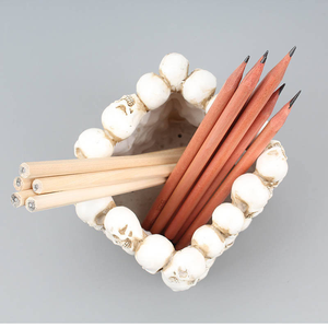 Porte-stylo en os de main Porte-stylo à main Décor en os Conception de docteur en os par Crescent Crafts - Product Image 5